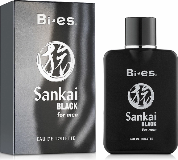 Pánska toaletná voda BI-ES Sankai Black 100 ml
