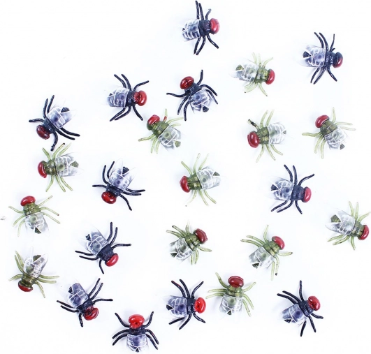 Halloween dekorácie muchy