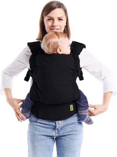 Boba nosič X z bavlny – Black Beauty