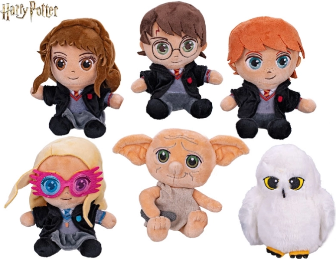 Plyšová postavička Harry Potter sediaca 16 cm (assort 6 druhov)