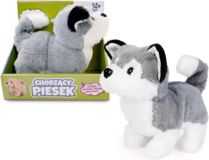 Chodiaci plyšový psík husky 15 cm