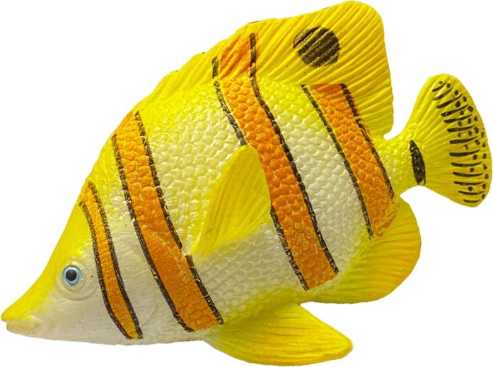 Gumová rybička žltá 10 cm
