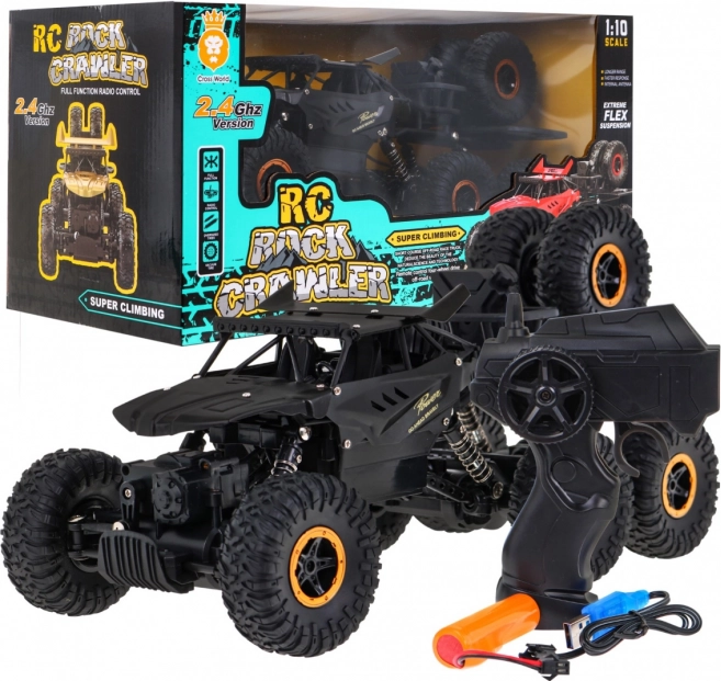 Crawler Rock pre deti 6+ Zdalne ovládanie 1:10 6x6 + Náhradné kolesá