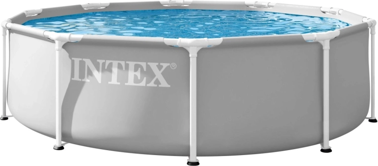 Intex záhradný bazén s rámovou konštrukciou 305 × 76 cm sivý