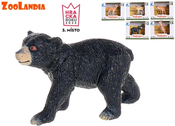 Zoolandia mláďatá zvierat – klokan, medvieďa alebo srnča (mix druhov)