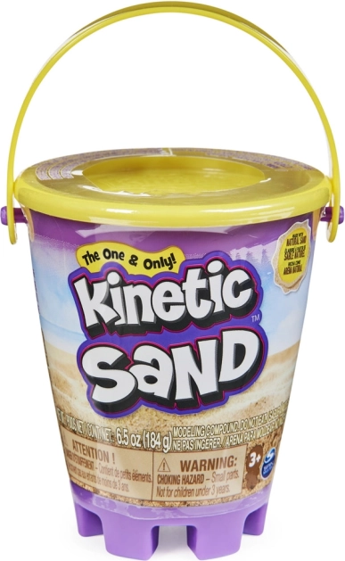 Kinetic Sand – malé vedierkové balenie plážového piesku 0,18 kg