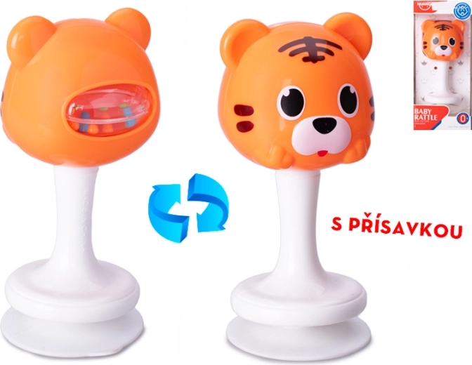 Hrkálka s motívom tigra s prísavkou
