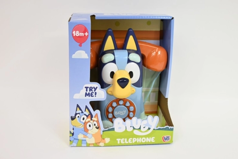 Bluey detský telefón s hudbou