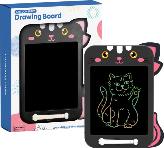 Detská stieracia kresliaca tabuľa mačka 26,7 cm