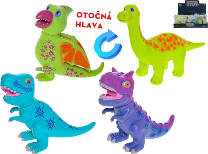 Dinosauria figúrka 15,5 cm – Brontosaurus, Velociraptor, Pterodaktyl, T‑Rex