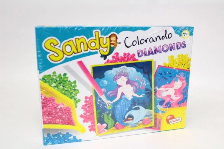 Lisciani Sandy Colorando Colorando Diamonds – diamantová mozaika morských víl
