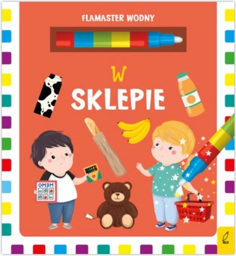 Kúzelná knižka s vodným fixom