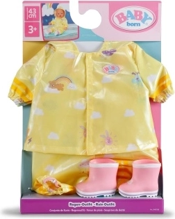 Baby Born deluxe dažďová súprava pre bábiku 43 cm