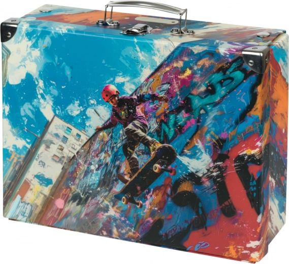 Baagl skladací školský kufrík Skatepark
