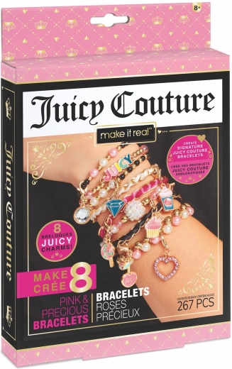 Juicy Couture sada na výrobu šperkov ružová a nádherná