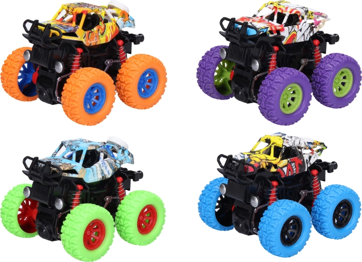 Terénne auto na zotrvačník 9,5 cm - 1 kus