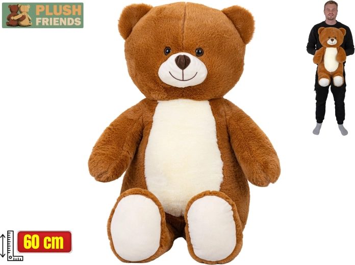 Plyšový medveď sediaci 60 cm Plush Friends