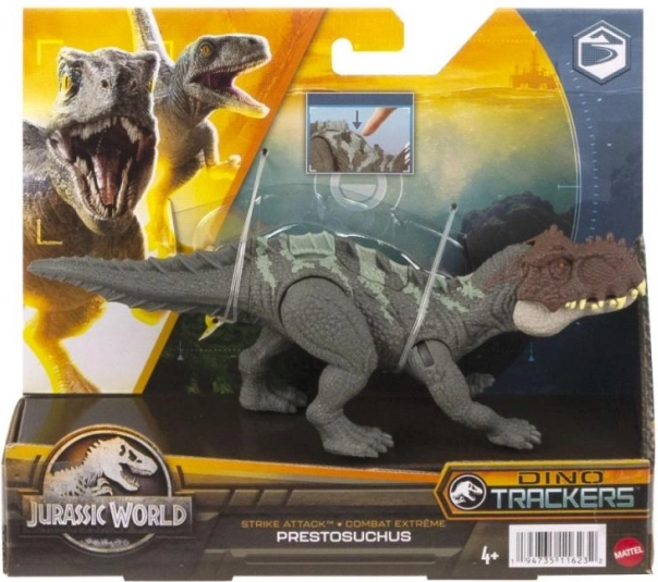 Figúrka dinosaura s útočným mechanizmom JURASSIC WORLD DINO TRACKERS