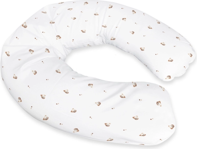 Babymatex dojčiaci a polohovací vankúš Relax Jersey 190 cm medvedík