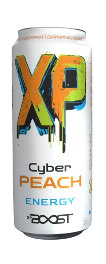 Energetický nápoj XP Boost Cyber Peach 0,5 l