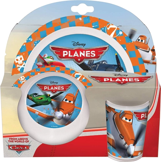 Disney Planes trojdielna melamínová sada