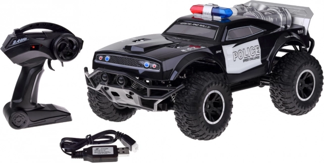 Diaľkovo riadený monster truck Polícia