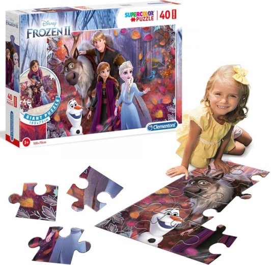Podlahové puzzle Kraina Ledu 2 Clementoni 40 dielikov