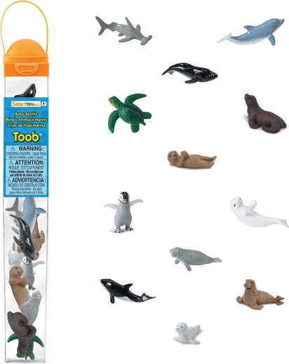 Safari Ltd. Toob – mláďatá morských živočíchov