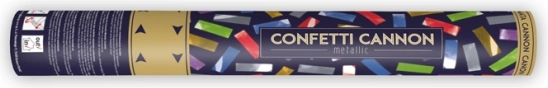 Metalické konfety párty 40 cm mix