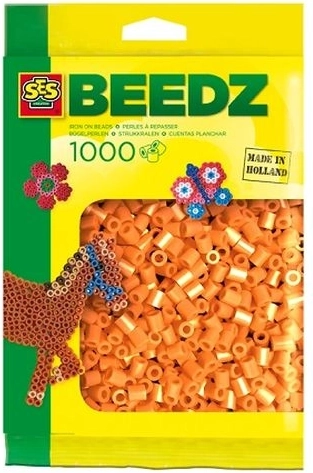 Zažehľovacie korálky SES Creative oranžové 1000 ks