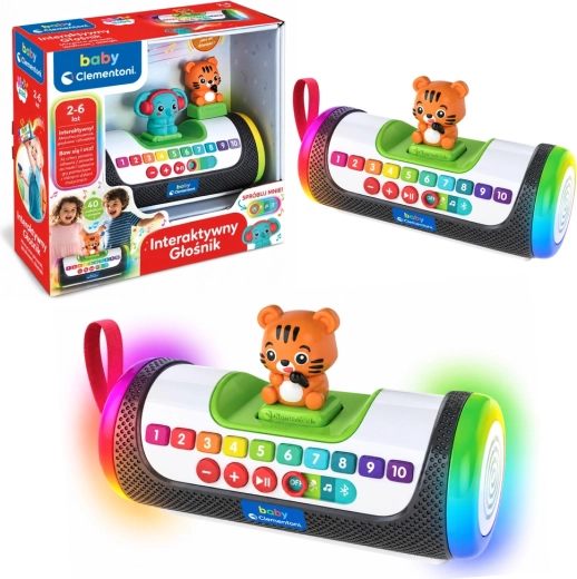 Interaktívny reproduktor slon a tiger Clementoni