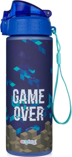 Fľaša na pitie Oxy Click 600 ml Game Over