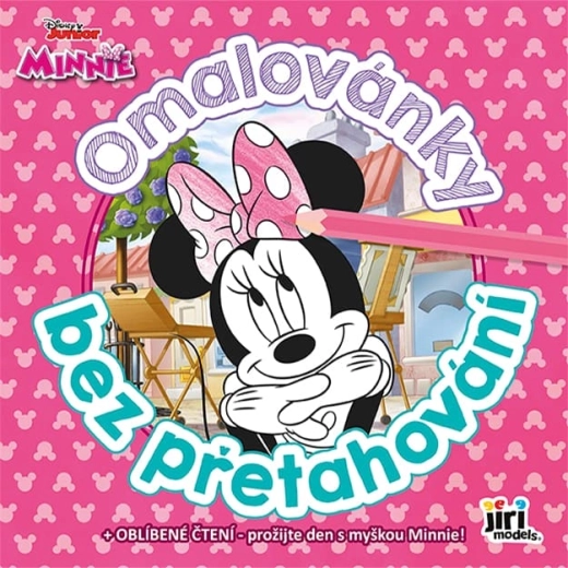 Omaľovánky Minnie bez vychádzania z línií