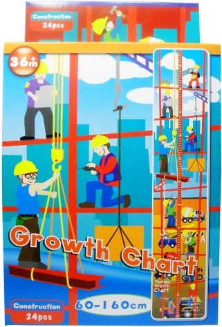 penové puzzle s rastovým metrom – stavenisko