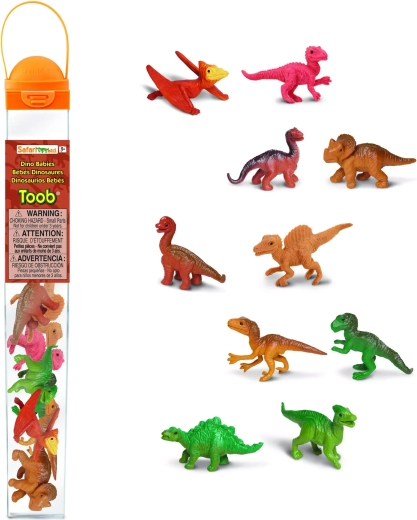 Safari Ltd. Toobs tuba – mláďatá dinosaurov