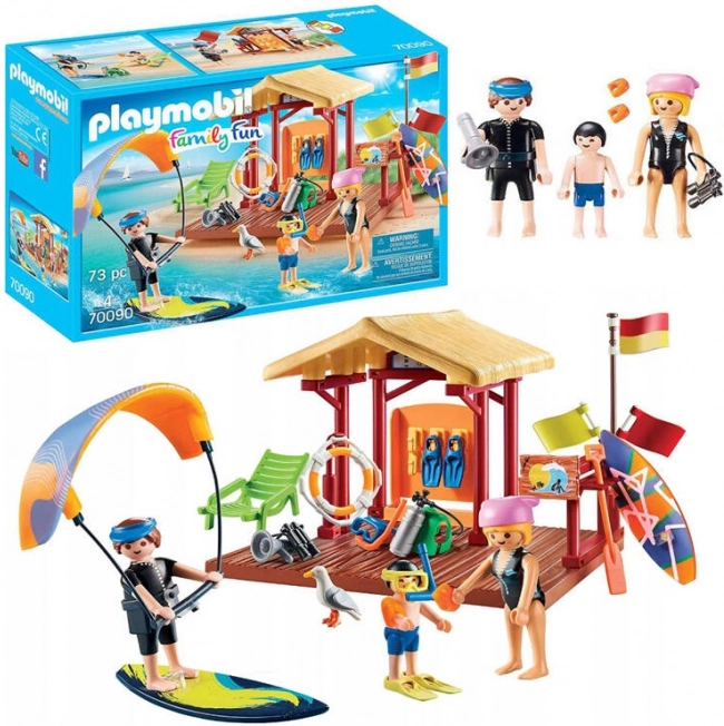 Playmobil kreatívna stavebnica vodné športy