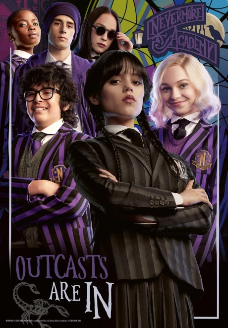 Puzzle 300 dielikov WEDNESDAY