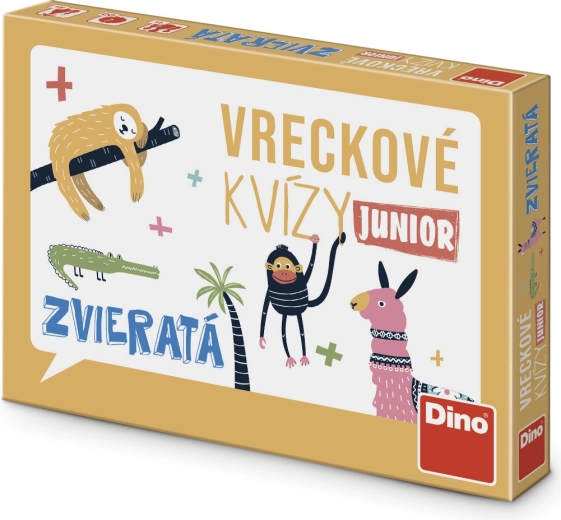 Vreckové kvízy junior: Zvieratá (slovenčina) - 1 kus