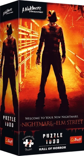 Trefl Premium Plus puzzle Hall of Horror: Nočná mora na Elm Street 1000 dielikov