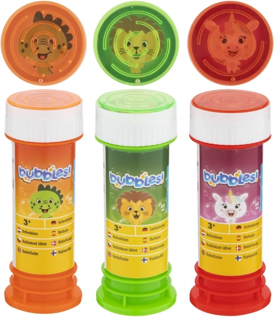 Bublifuk - Tri druhy: Dino, Lev a Jednorožec