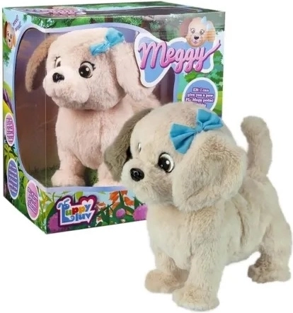 TMT Huggy Luv interaktívny plyšový psík Meggy labrador