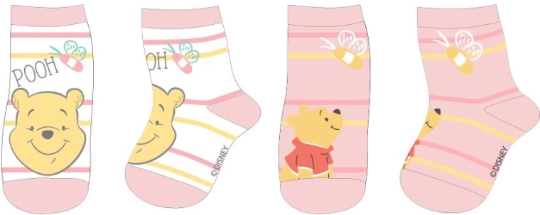 Detské ponožky pre bábätká Winnie the Pooh 2 ks – mix (veľ. 68–86)