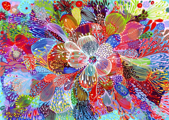 Užite si Puzzle Kvety revolúcie 1000 dielikov