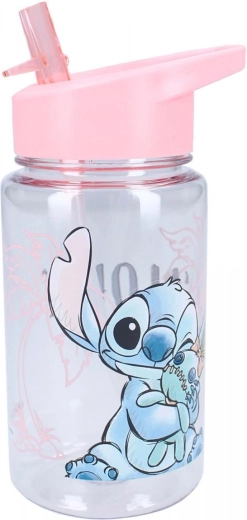 Vadobag plastová fľaša Lilo a Stitch s výsuvným slamkou 600 ml - 1 kus