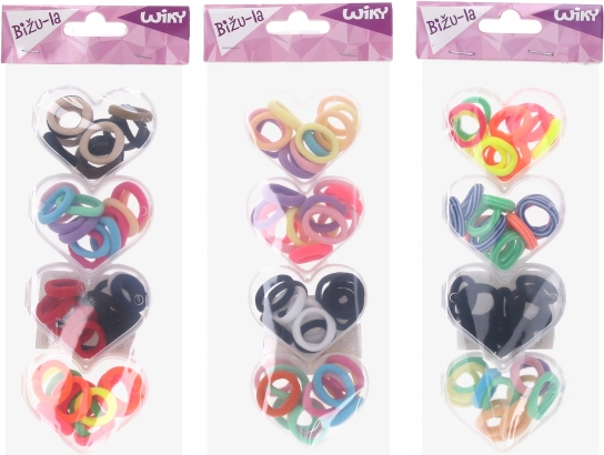 Sada vlasových gumičiek 48 ks