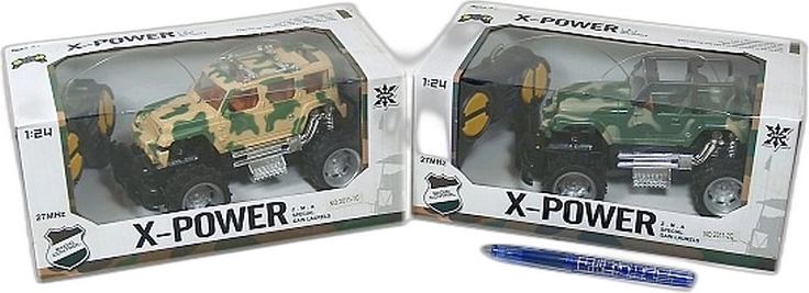 RC terénne auto na diaľkové ovládanie 17 cm - 1 kus