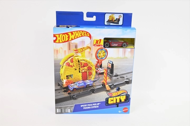 Hot Wheels City odjazdová pizzeria – hracia sada s autíčkom