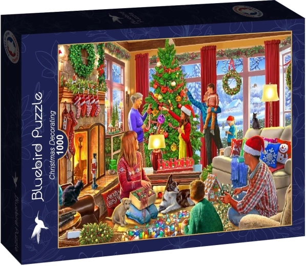 Bluebird puzzle Zdobenie vianočného stromčeka 1000 dielikov