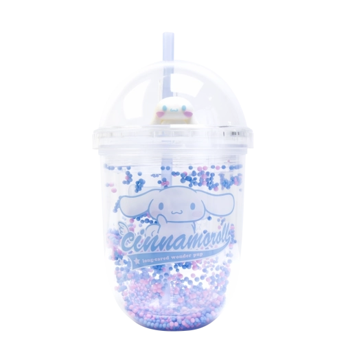 Sanrio Cinnamoroll shaker pohárik so slamkou