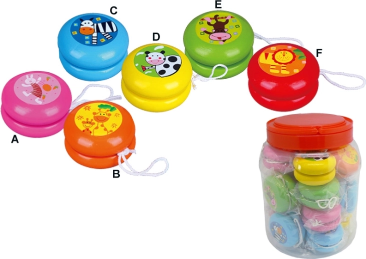 Drevené jojo BABU – viac motívov